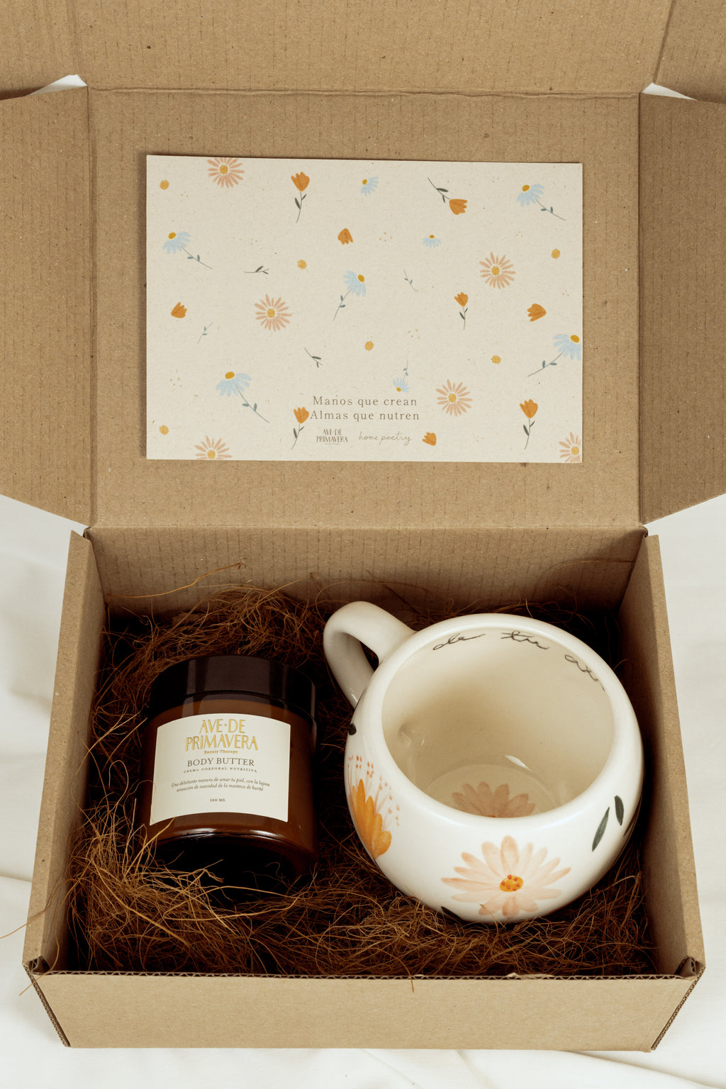 Set Pocillo Abraza el Jardín de tu Alma + Body Butter Momento Sagrado