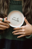 Set Equilibrio: Pocillo Doble Asa 06 Oz + Plato