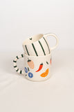 Set Juntos: Pocillo en Pepper & Fruits 12 Oz + Pocillo Minimal 06 Oz
