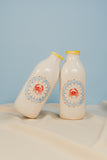 Botella Decorativa en Cerámica Cangrejo 20 cm