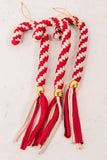 Bastones Tejidos Navideños x3 Minerva