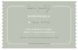 Bono Regalo Home Poetry
