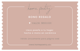 Bono Regalo Home Poetry