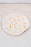 Plato Irregular Grande de 27 cm Zanahorias