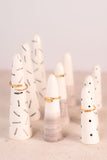 Set de 3 Conos Porta Anillos Rayones