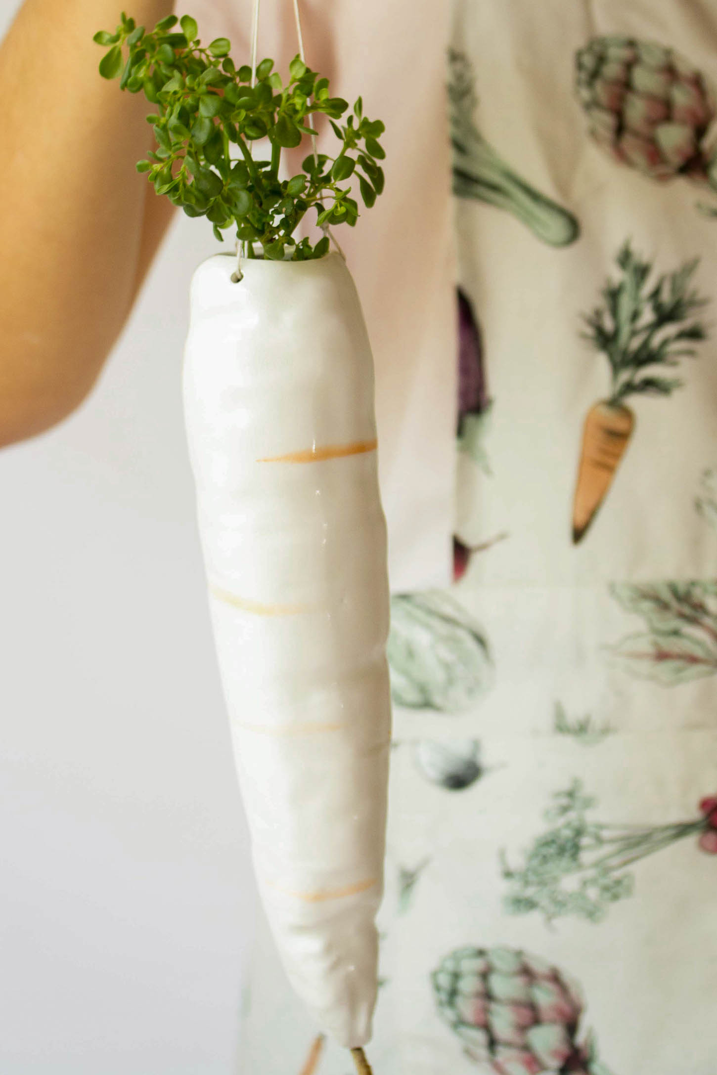 Matera en forma de Zanahoria