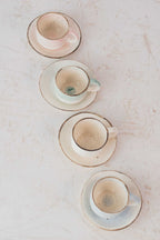 Set Café Alba, 4 Puestos 8 Piezas- Bajo Pedido